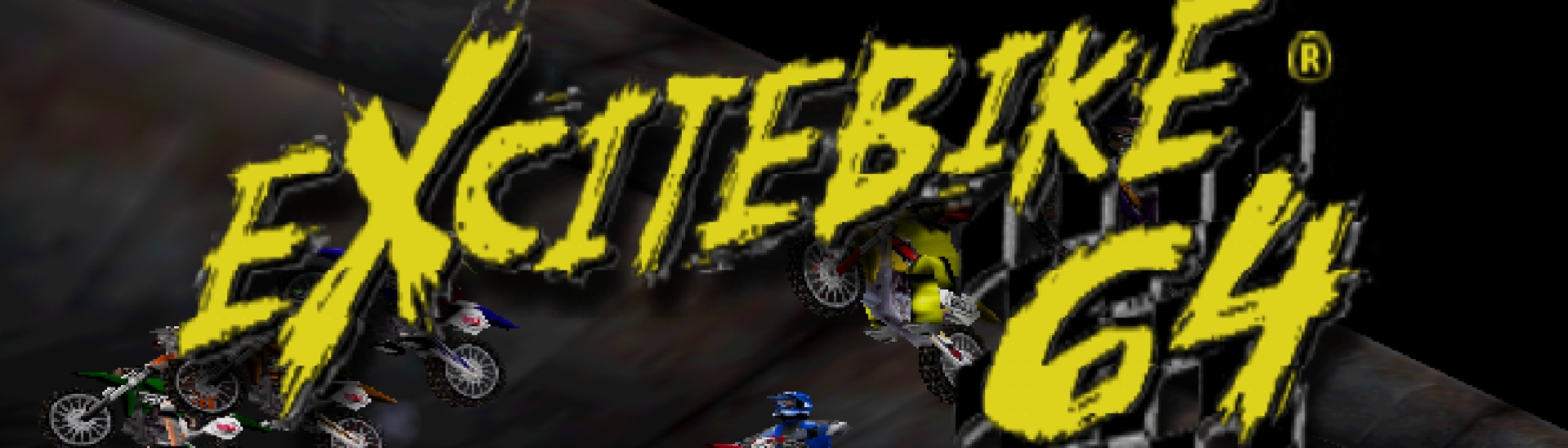 Banner Excitebike 64