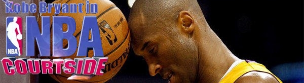 Banner Kobe Bryant in NBA Courtside