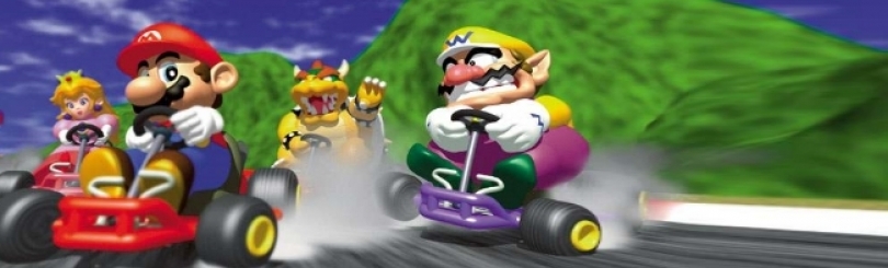 Banner Mario Kart 64