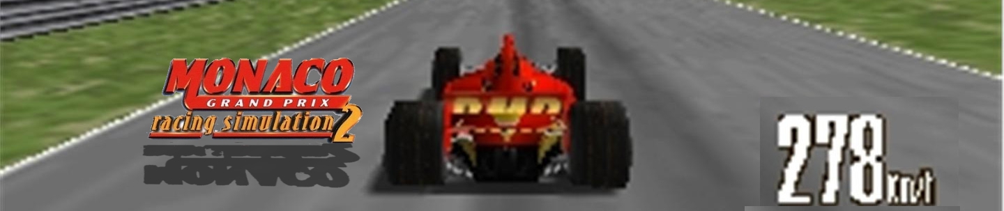 Banner Monaco Grand Prix Racing Simulation 2