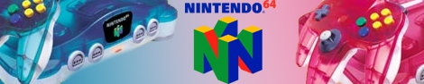 Banner Nintendo 64 Clear Edition