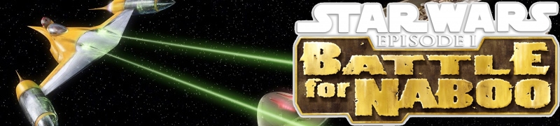 Banner Star Wars Episode I Battle for Naboo
