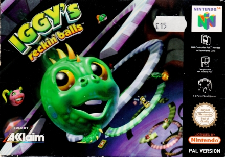 Iggy’s Reckin’ Balls voor Nintendo 64