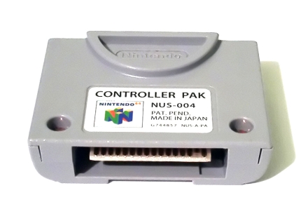 Nintendo 64 Controller Pak voor Nintendo 64