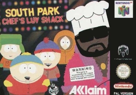 South Park: Chef’s Luv Shack Lelijk Eendje voor Nintendo 64