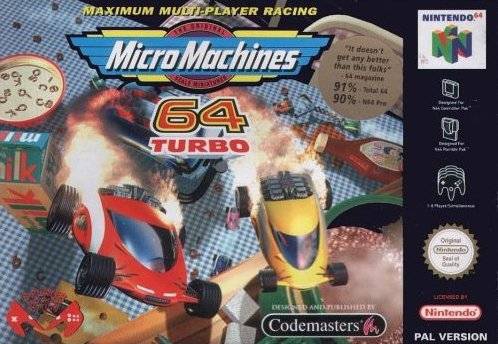 Boxshot Micro Machines 64 Turbo