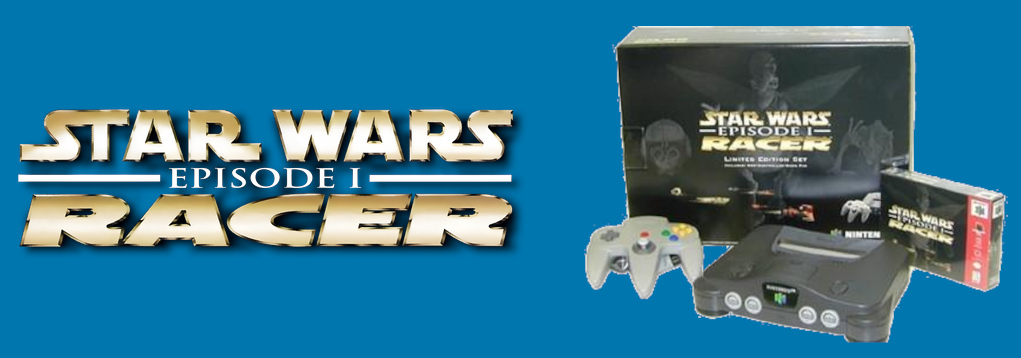 Banner Nintendo 64 Star Wars Racer Edition