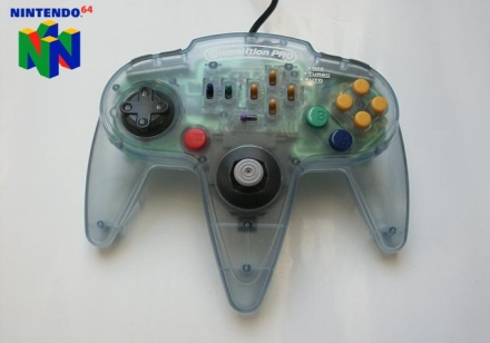 Competition Pro Controller Clear voor Nintendo 64