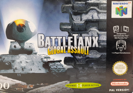 BattleTanx: Global Assault Compleet voor Nintendo 64