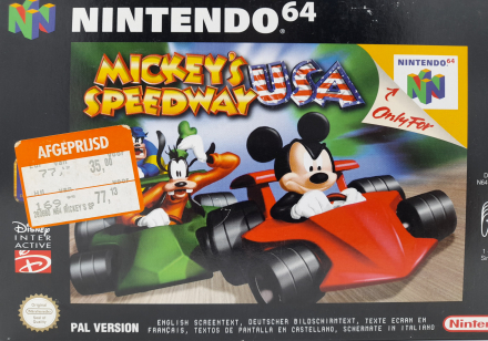 Mickey’s Speedway USA Als Nieuw voor Nintendo 64