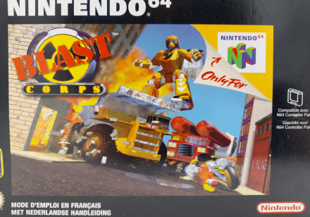 Blast Corps Als Nieuw voor Nintendo 64