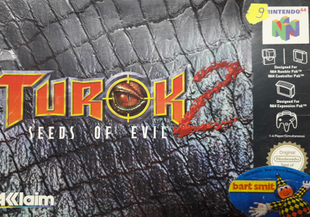 Turok 2: Seeds of Evil Compleet voor Nintendo 64