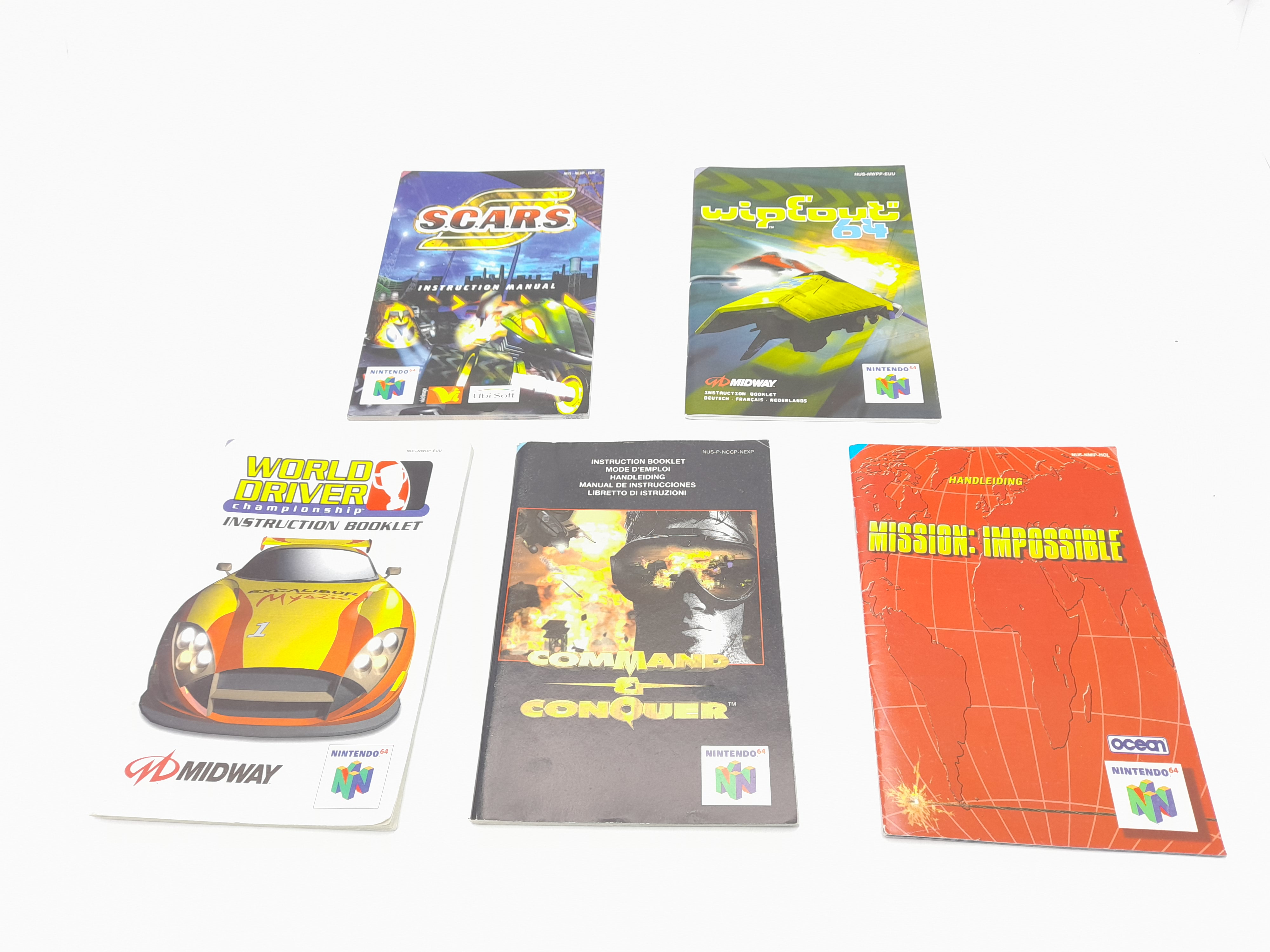 Foto van Handleidingen voor Nintendo 64 Spellen Set