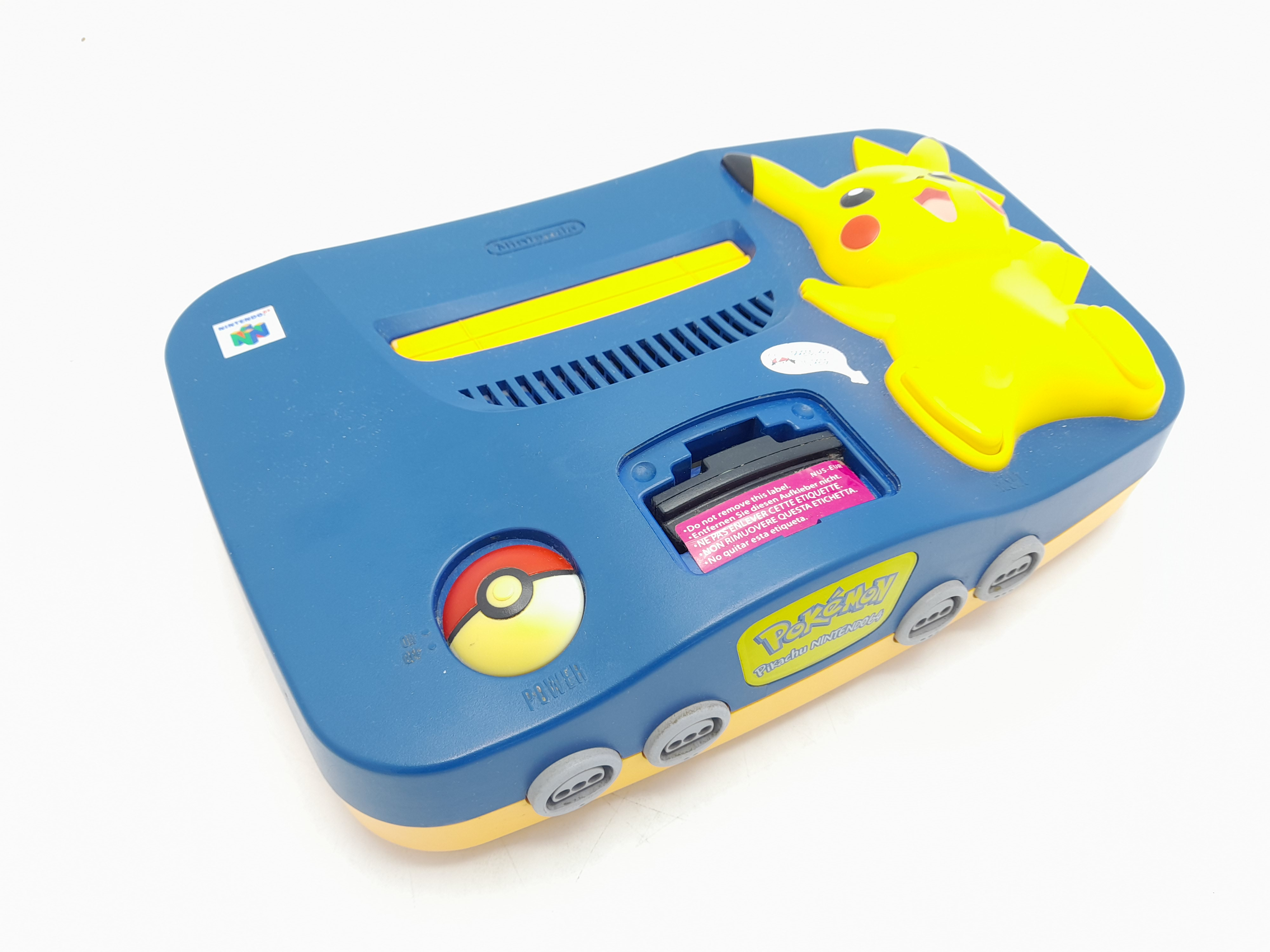 Foto van Nintendo 64 Pokémon Pikachu Edition Console