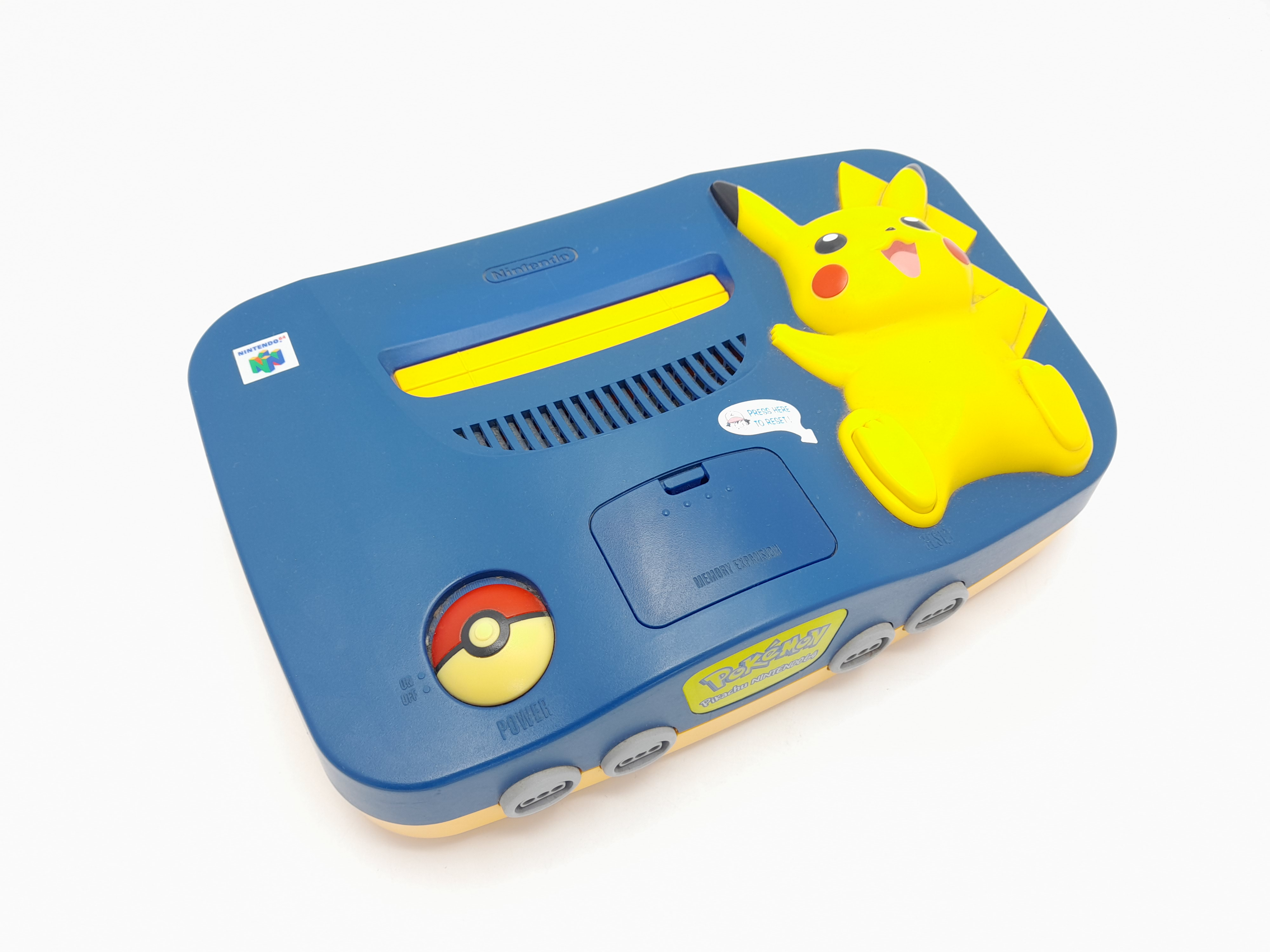 Foto van Nintendo 64 Pokémon Pikachu Edition Console