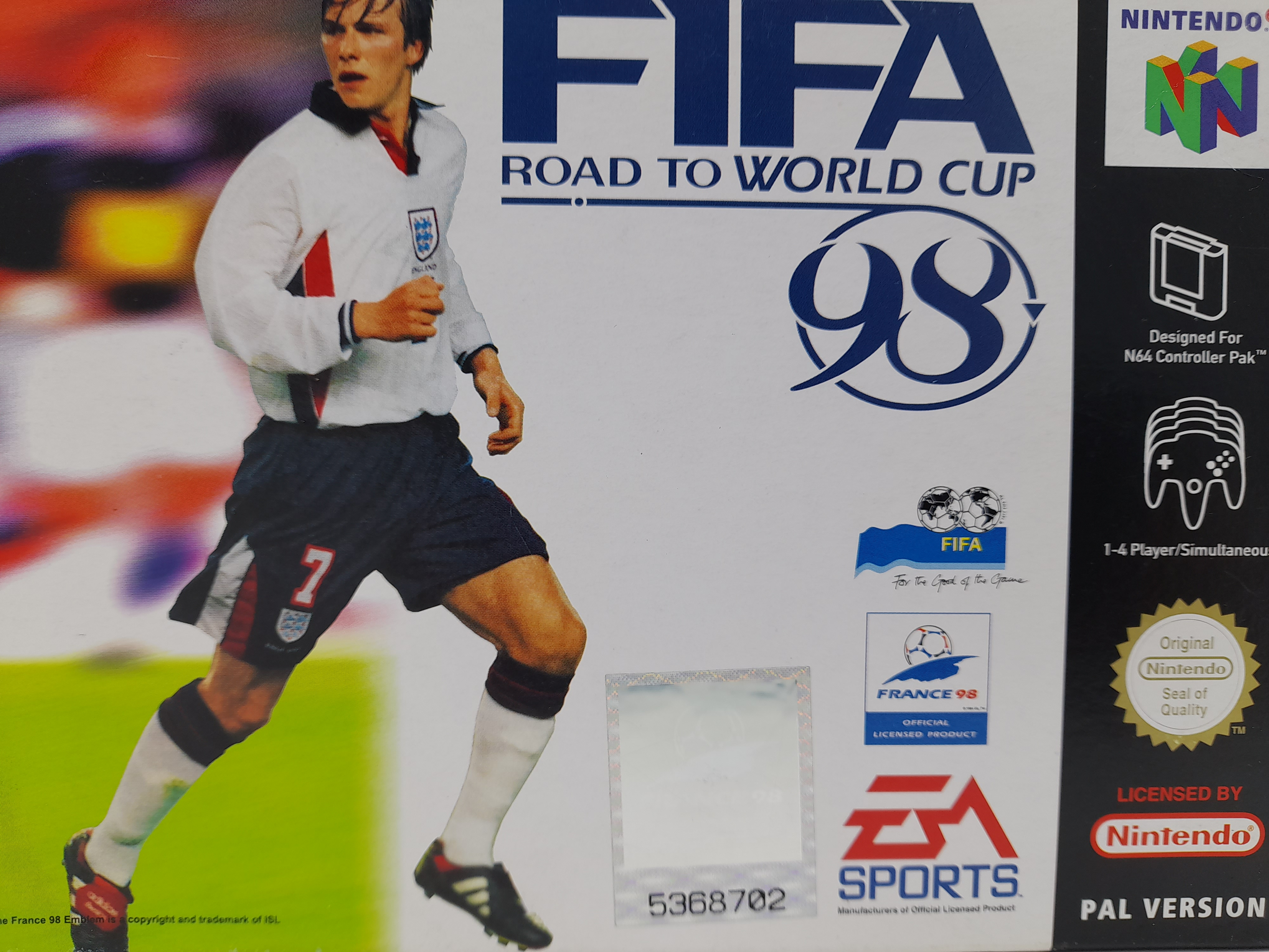 Foto van FIFA ’98: Road To World Cup Compleet