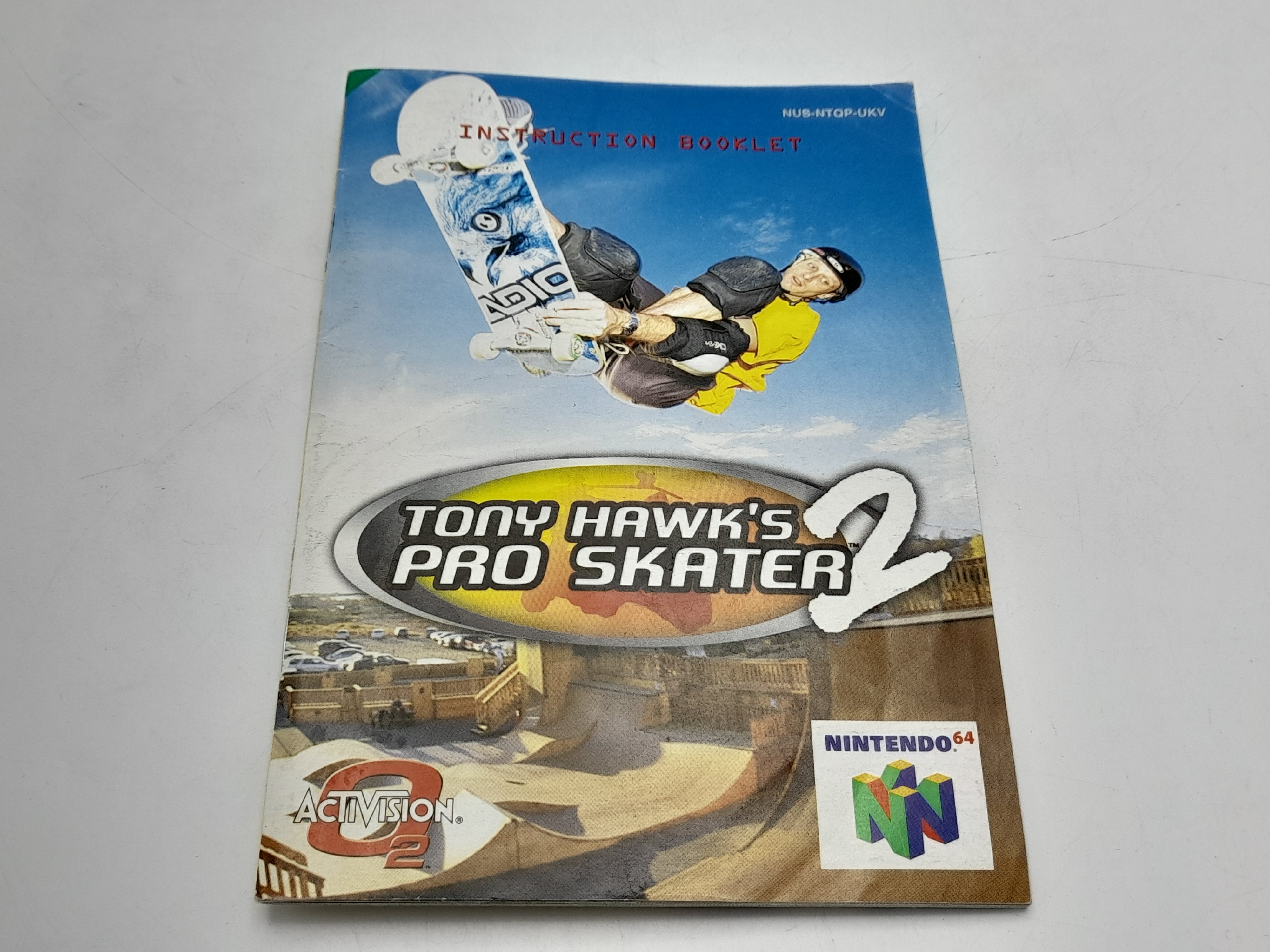 Foto van Tony Hawk Pro Skater 2 Handleiding