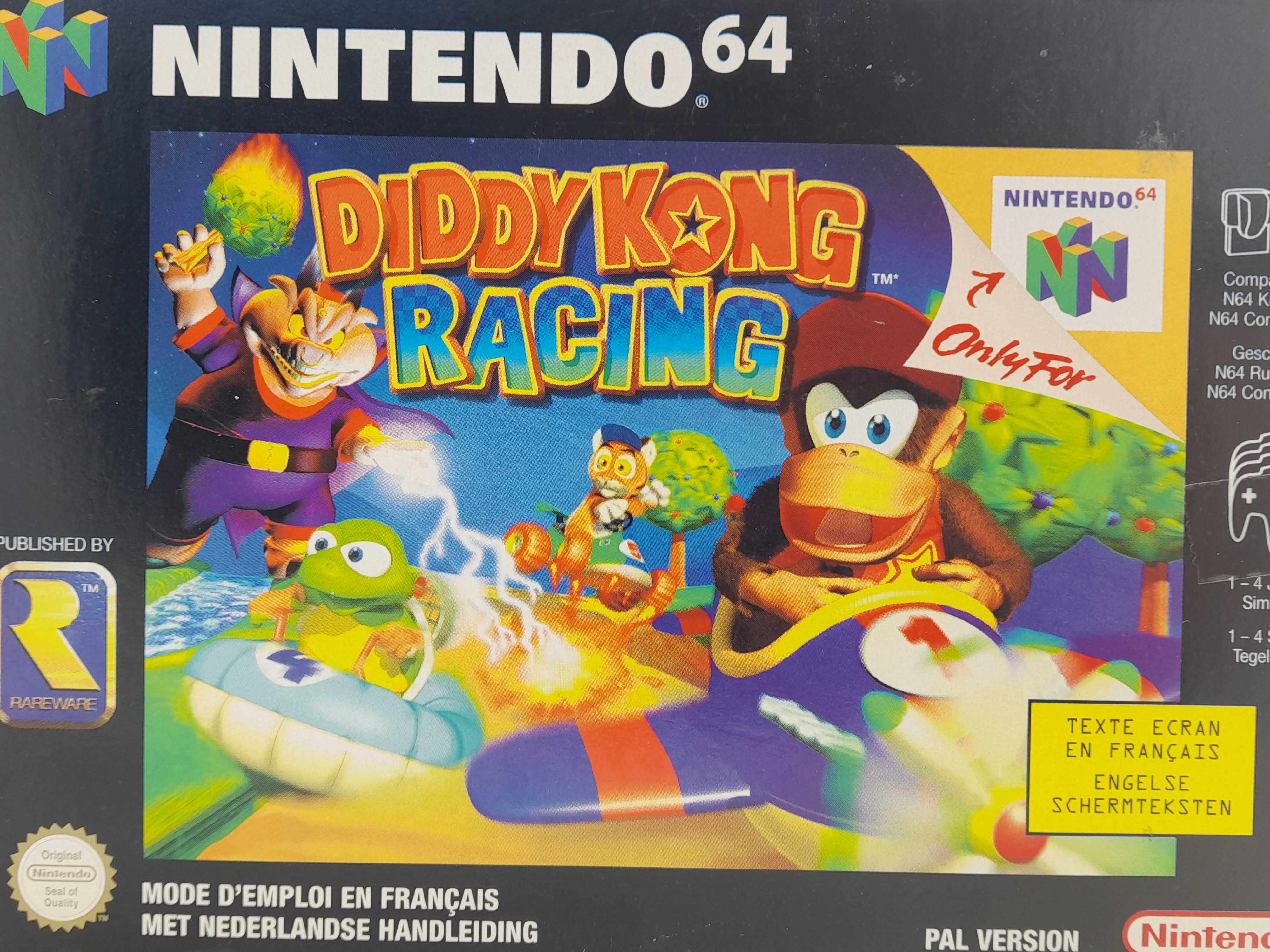 Foto van Diddy Kong Racing Compleet