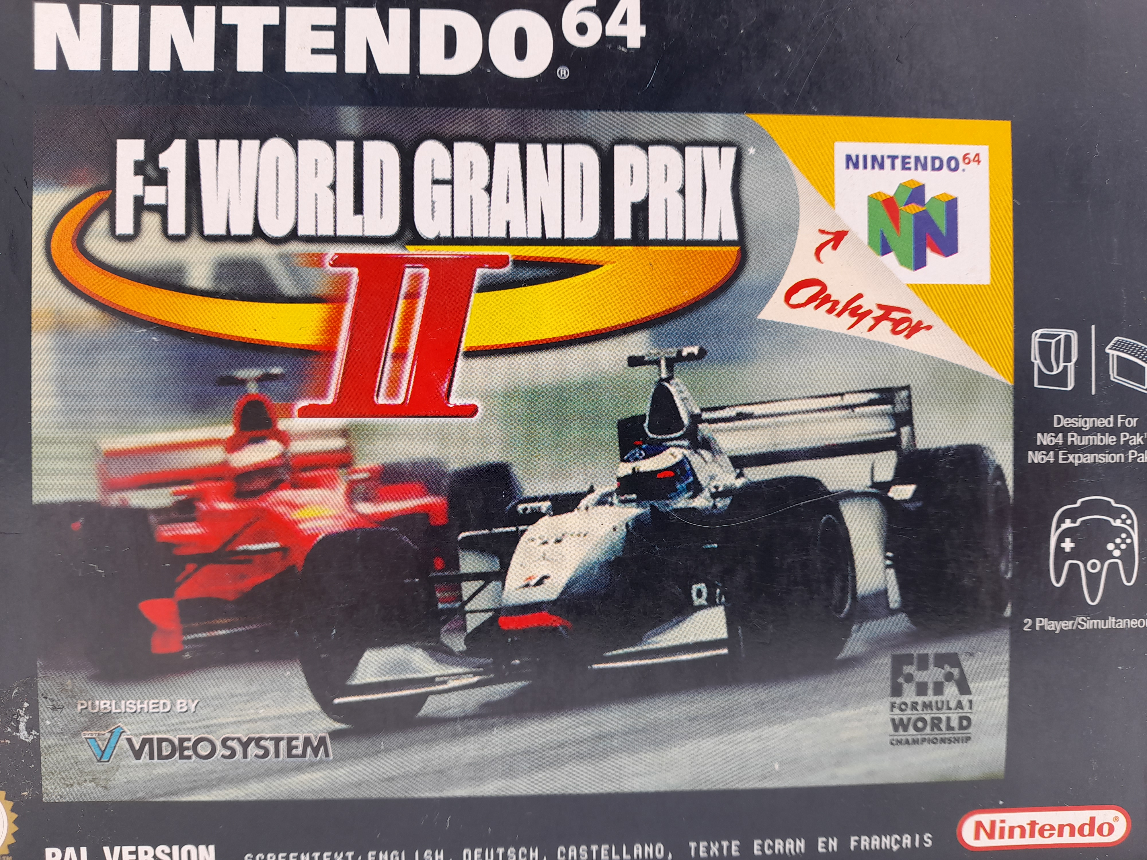 Foto van F-1 World Grand Prix II Compleet