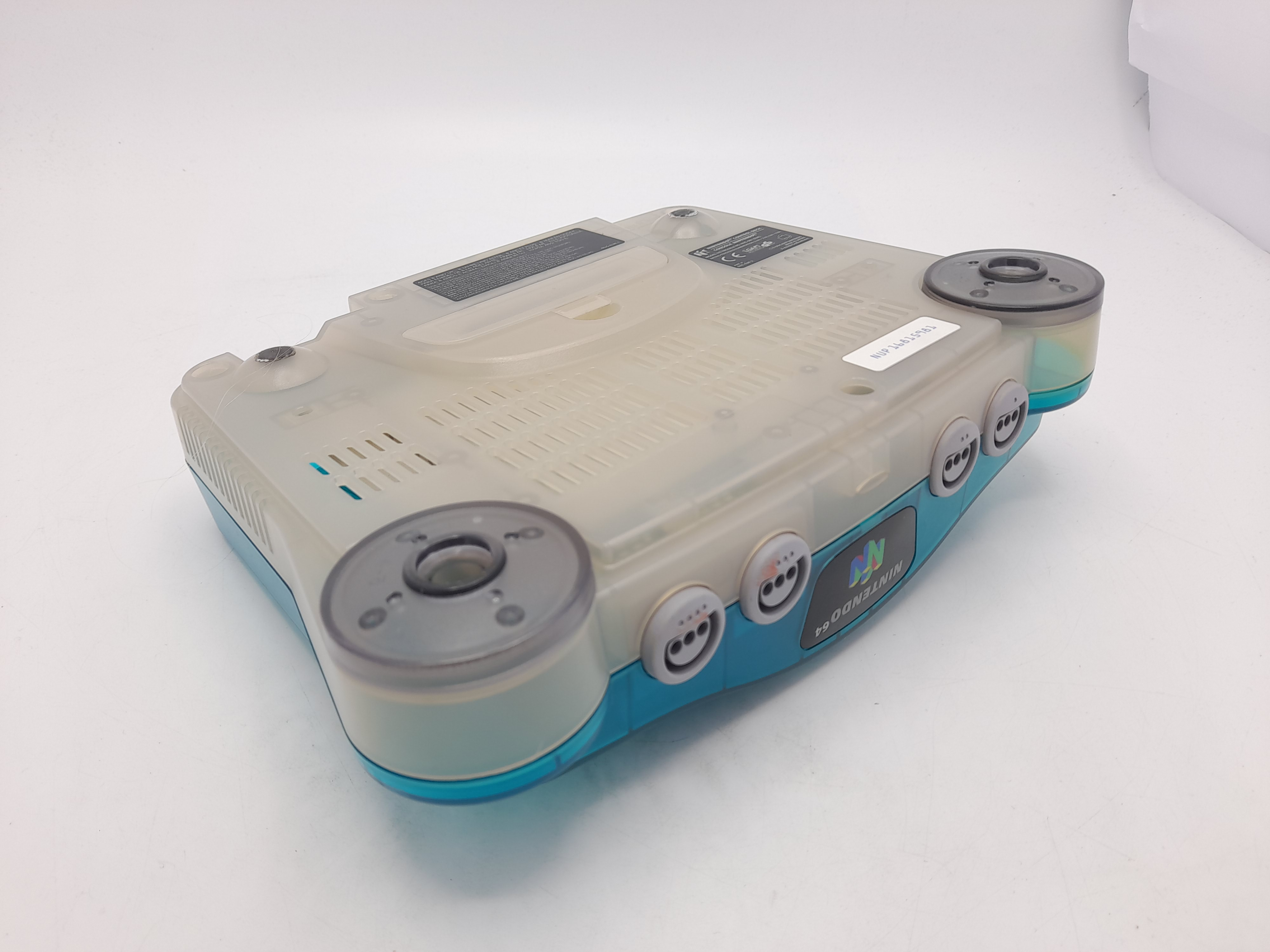 Foto van Nintendo 64 Clear Blue & Controller