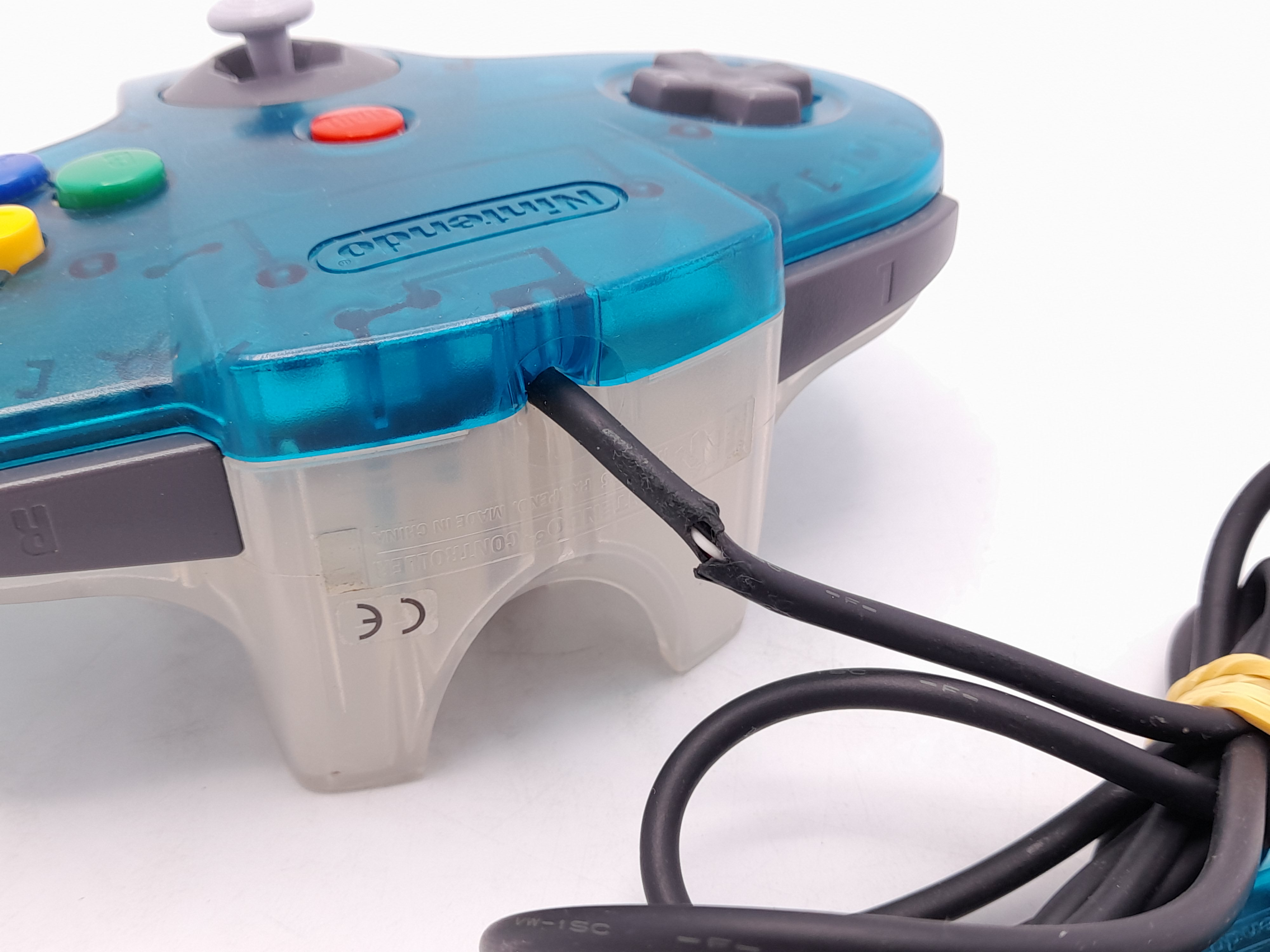 Foto van Nintendo 64 Clear Blue & Controller