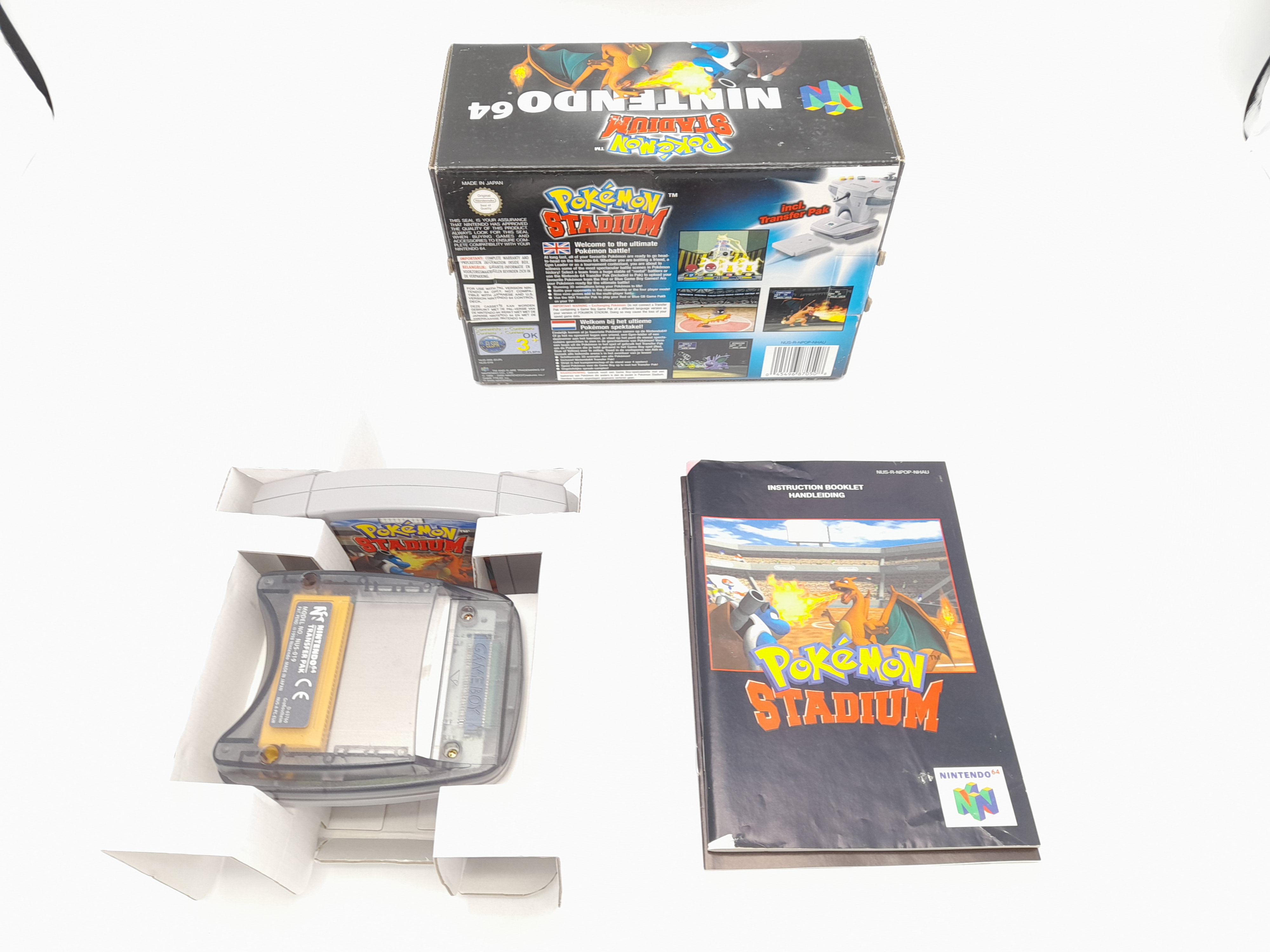 Foto van Pokémon Stadium & Transfer Pak Compleet