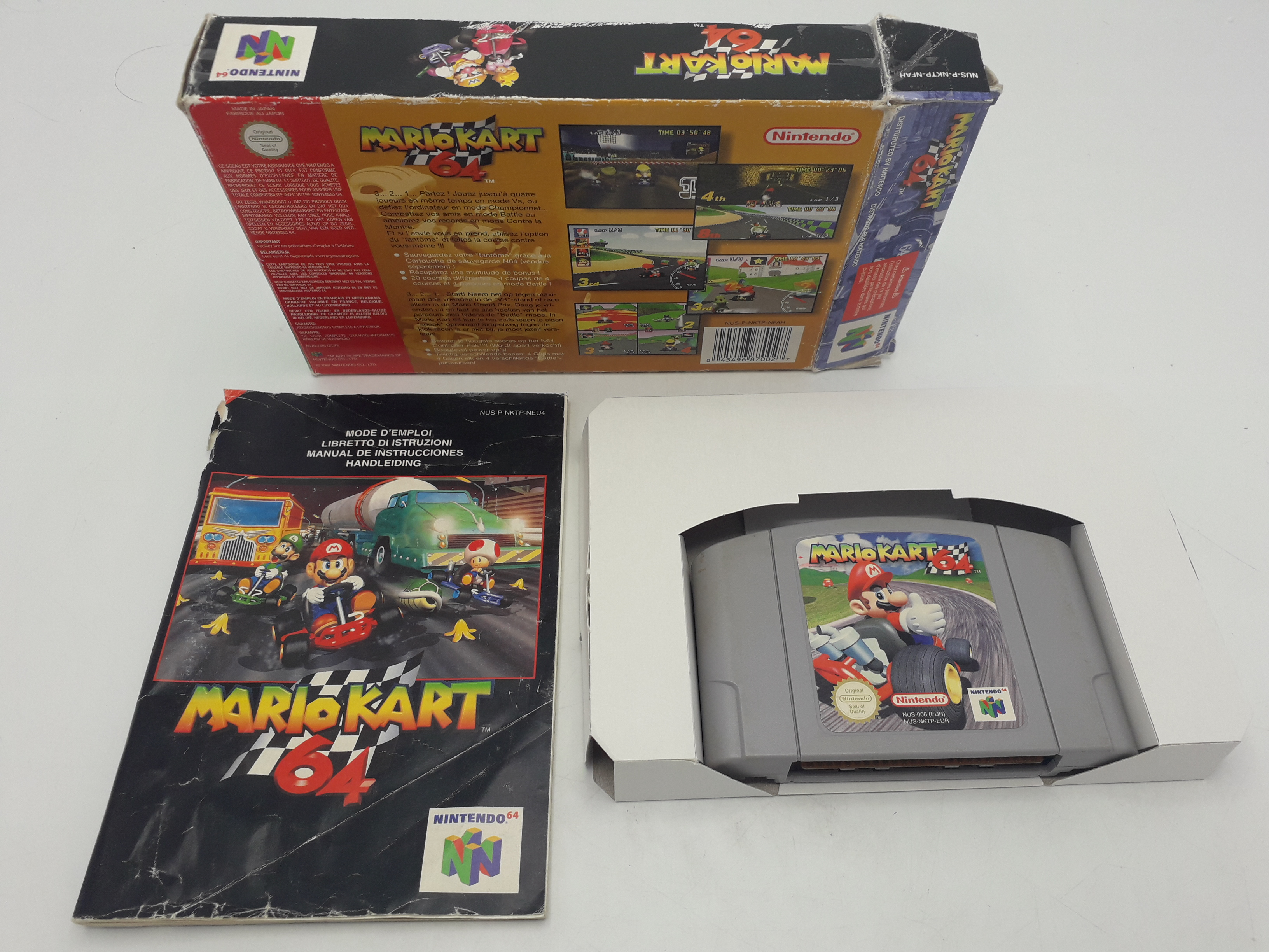 Foto van Mario Kart 64 Compleet