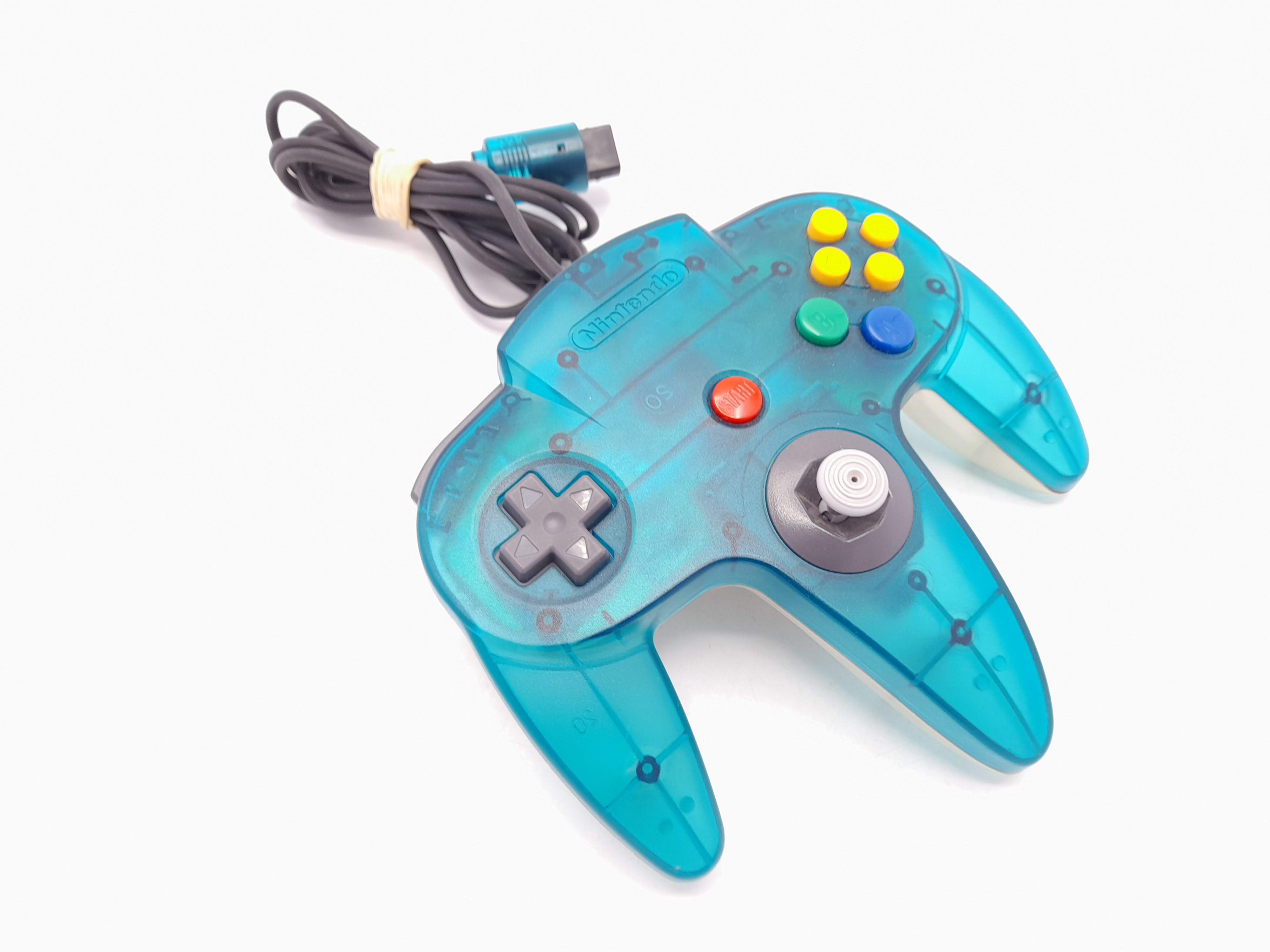 Foto van Nintendo 64 Ice Blue & Controller