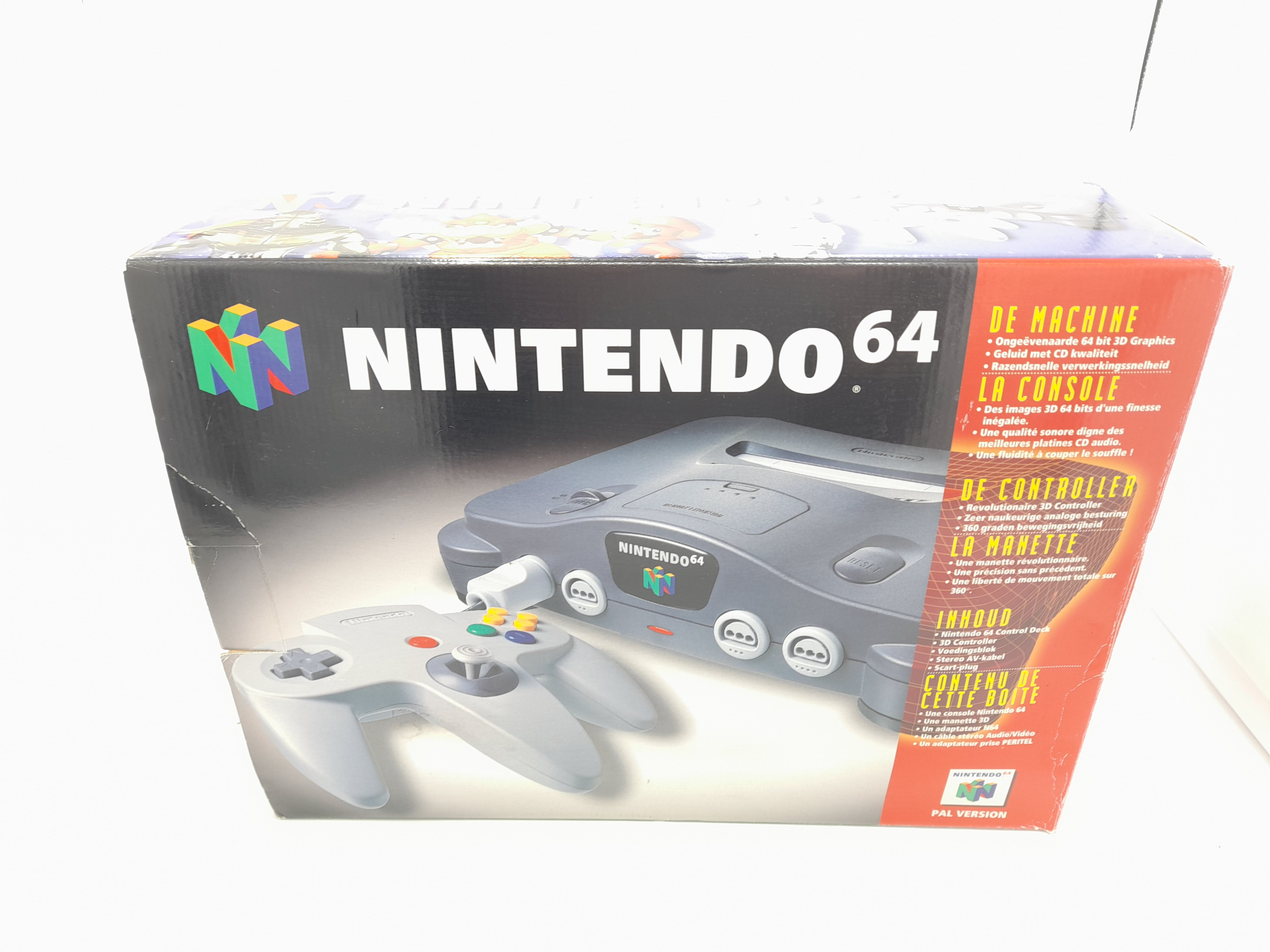 Foto van Nintendo 64 in Doos