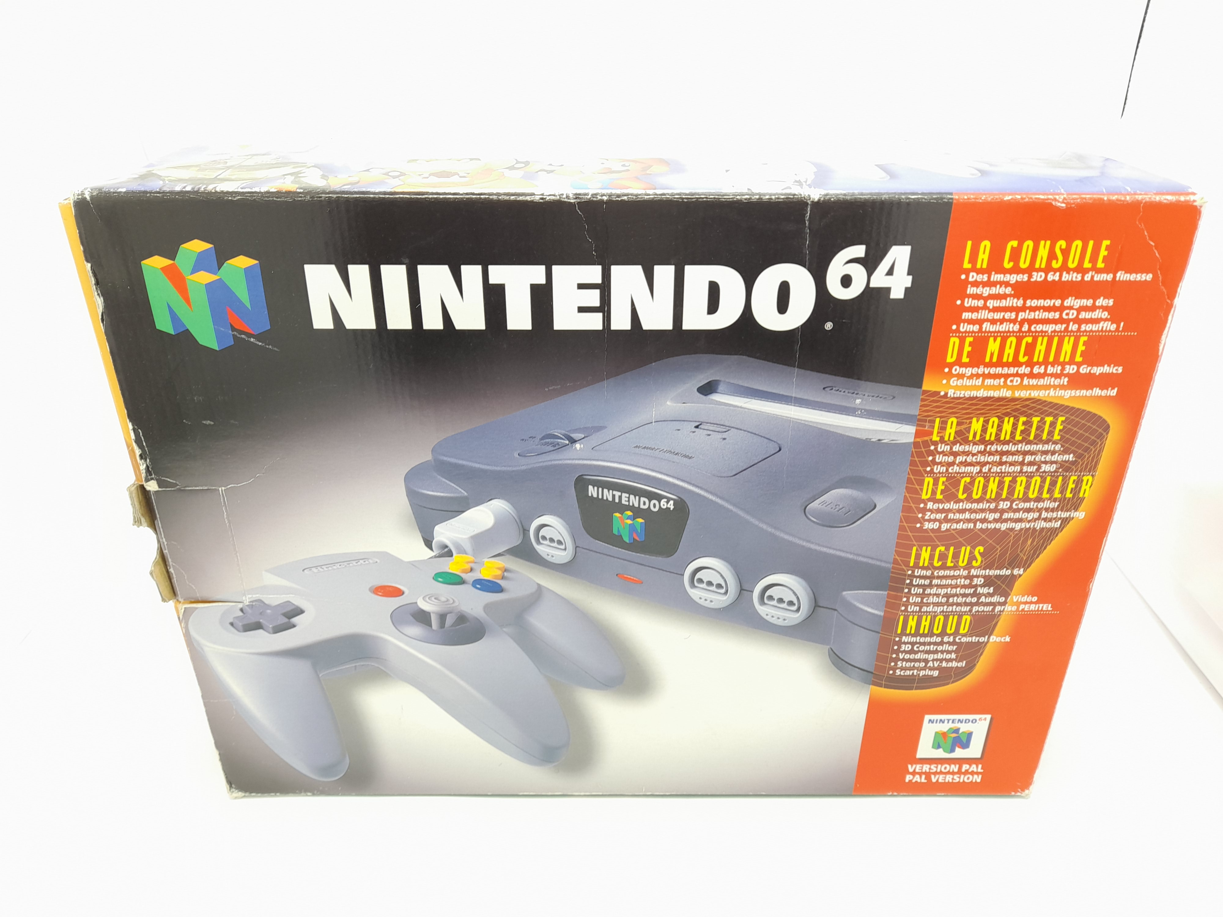 Foto van Nintendo 64 in Doos