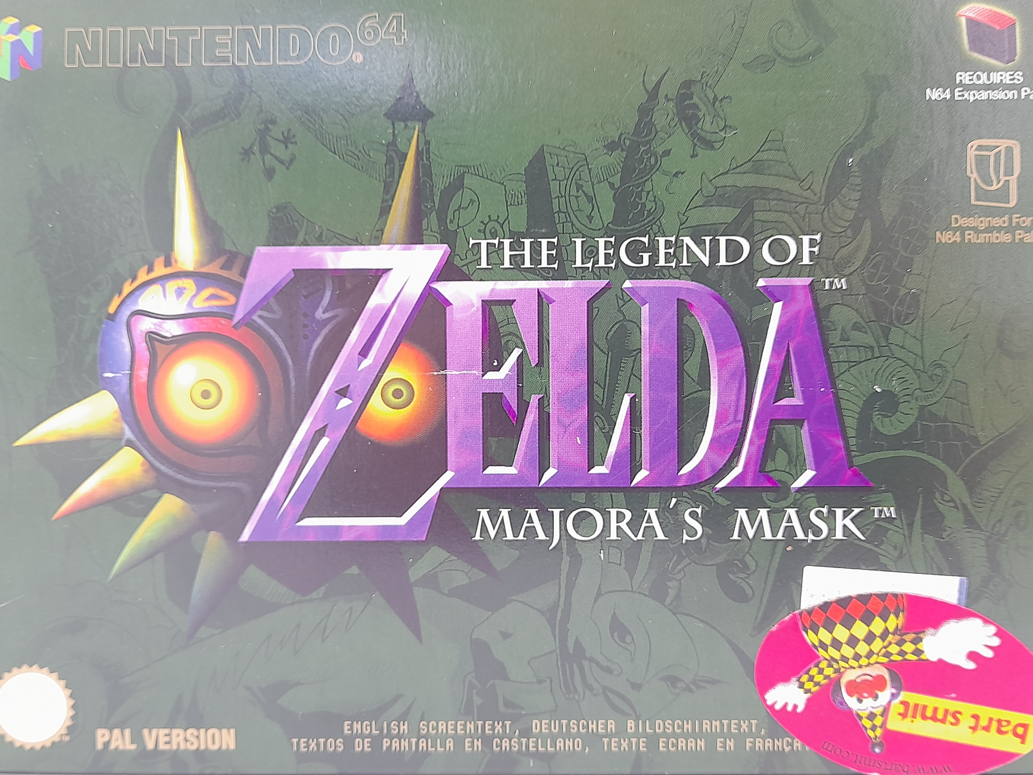 Foto van The Legend of Zelda: Majora’s Mask Compleet