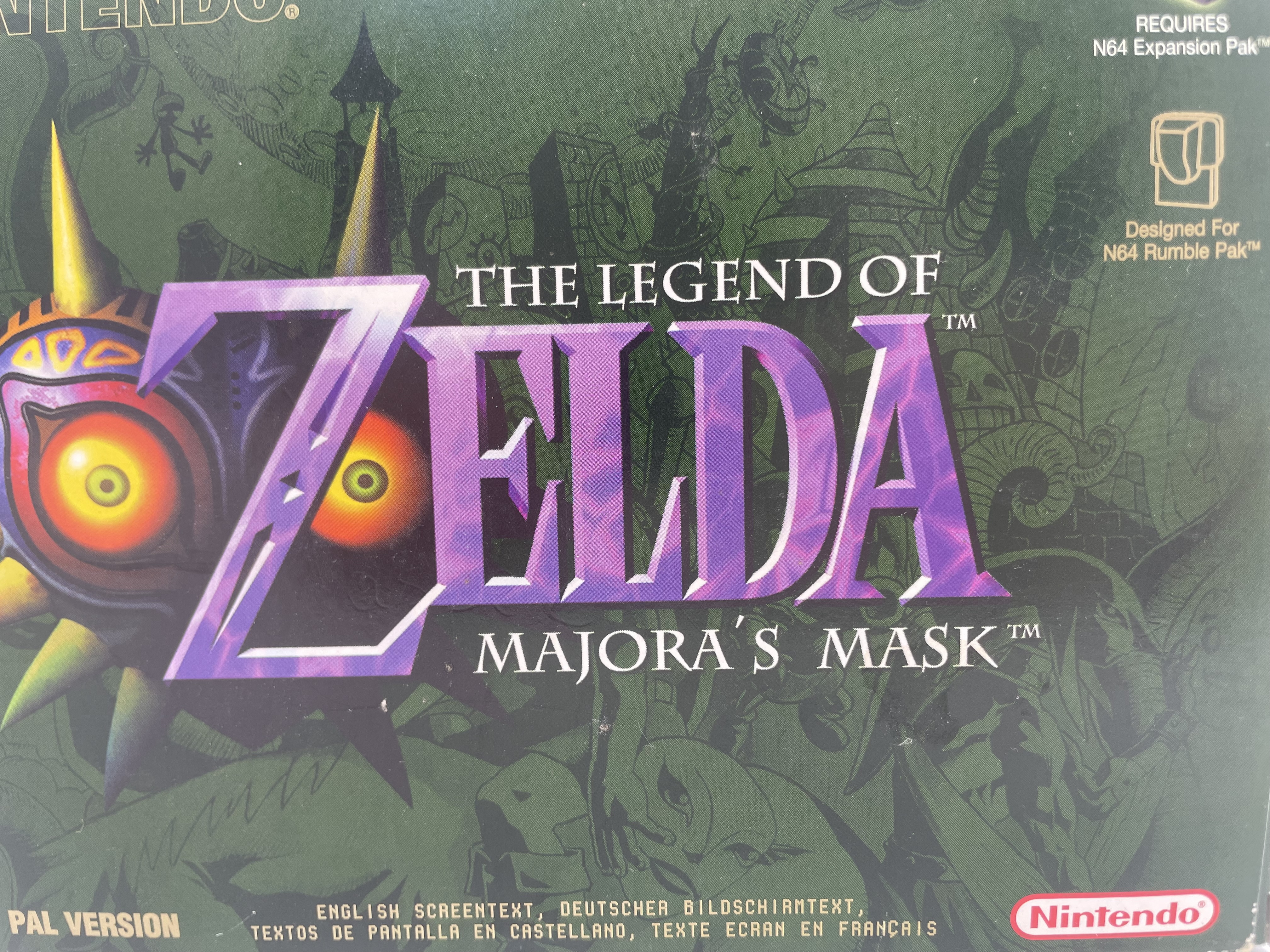 Foto van The Legend of Zelda: Majora’s Mask Compleet