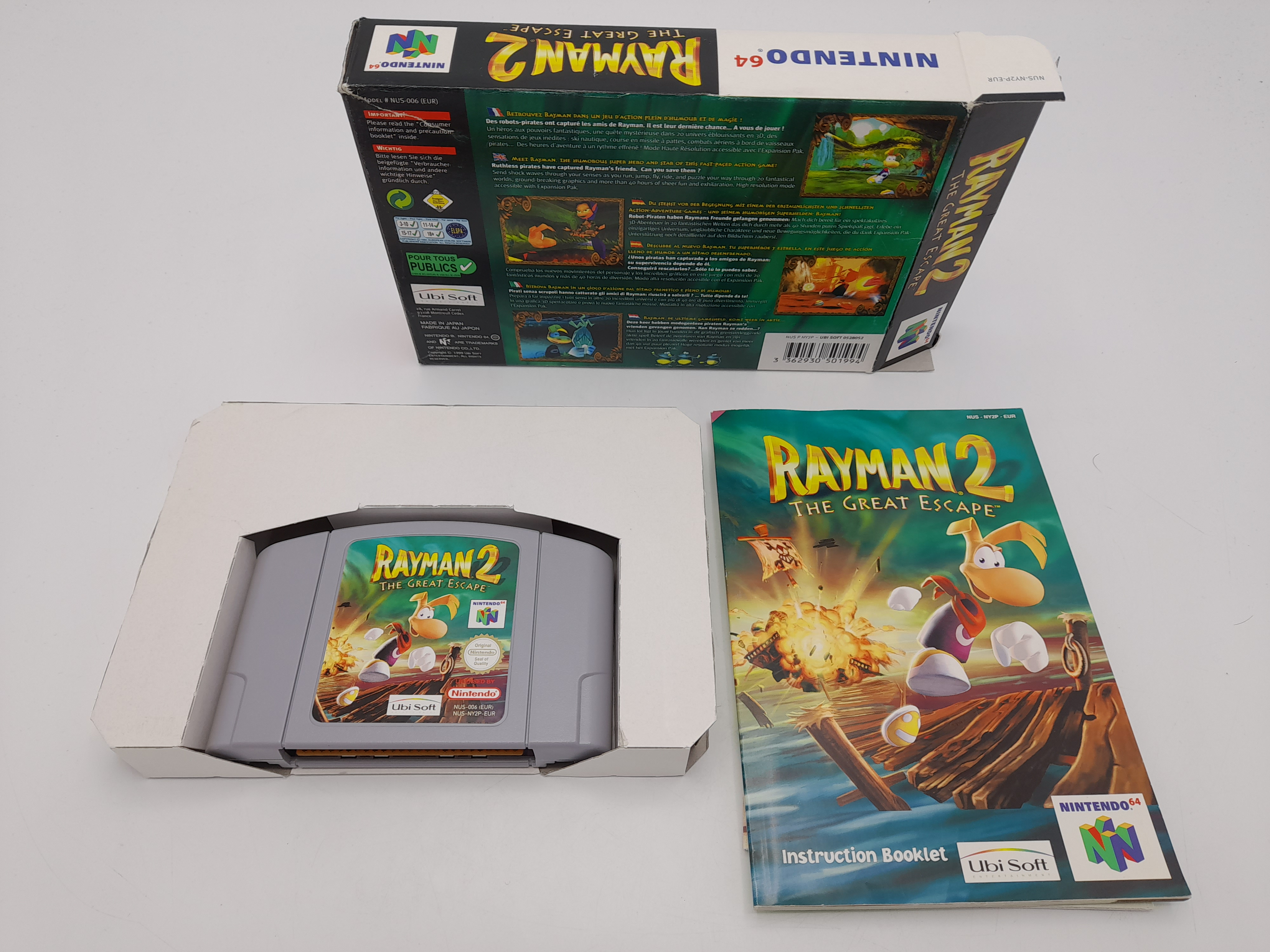 Foto van Rayman 2: The Great Escape Compleet