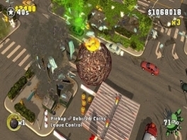 Grote voertuigen en objecten kun je ook besturen in het spel.