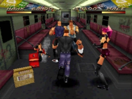 Deze game doet een beetje denken aan een beat'em up, maar dan in 3D.