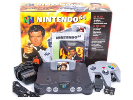 Ook zijn er een paar speciale Nintendo 64’s uitgekomen, waaronder de <a href = https://www.mario64.nl/Nintendo-64-spel.php?t=GoldenEye_007 target = _blank>GoldenEye</a> Edition!