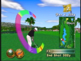 Spiele Golf auf dem Originalkurs des <a href = https://www.mario64.nl/Nintendo-64-spel.php?t=Waialae_Country_Club_True_Golf_Classics>Waialae Country Clubs</a> mit ganzen 18 Löchern!