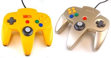 De Donkey Kong 64 en de Zelda Ocarina of Time controllers